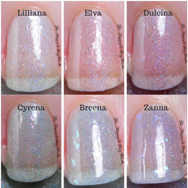 ellagee Faerie Princess nail polish collection | Be Happy And Buy Polish